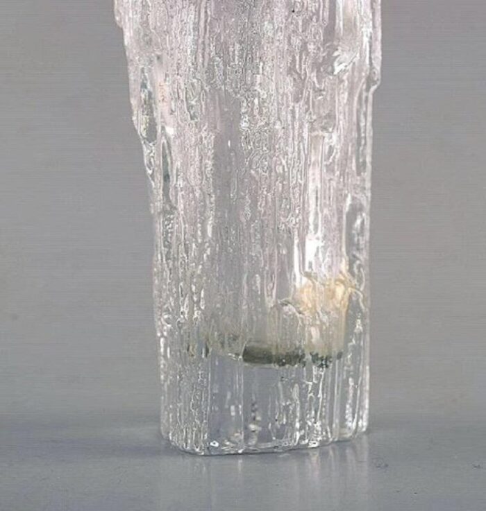 finnish art glass vase by tapio wirkkala for iittala 1960s 5