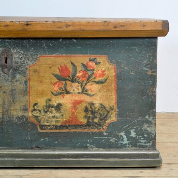 folk art wedding chest 1870s 7