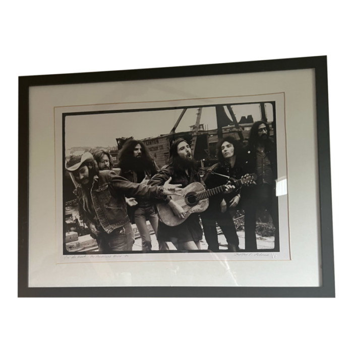 framed dr hook and the medicine show photograph by steven f verona 1972 120 7273