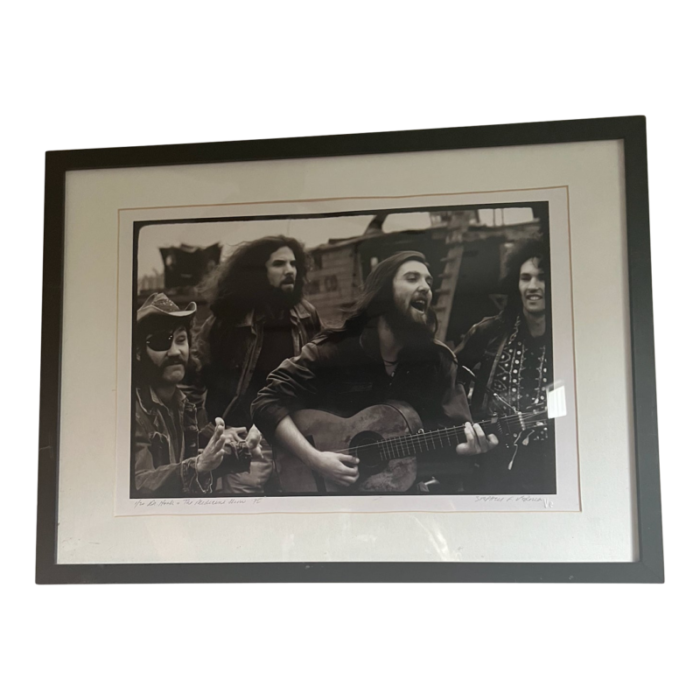 framed dr hook the medicine show photograph by steven f verona 1972 120 4243