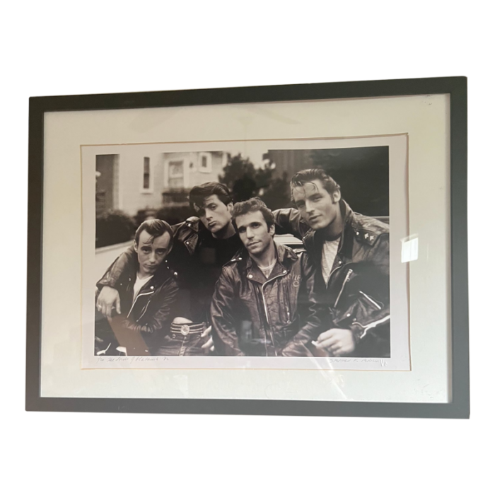 framed the lords of flatbush photograph by steven f verona 1972 120 8961