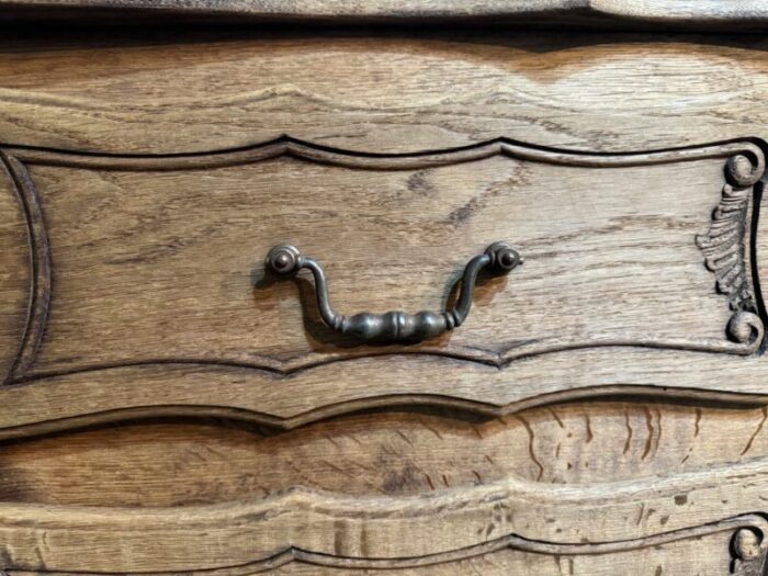 french bleached oak chests of drawers 1920s set of 2 1116