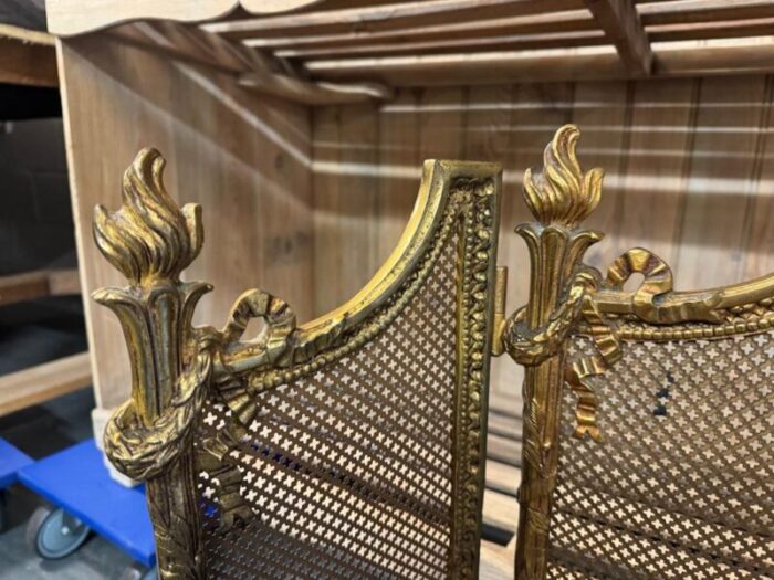 french brass fire screen from rolls royce 1895 5342