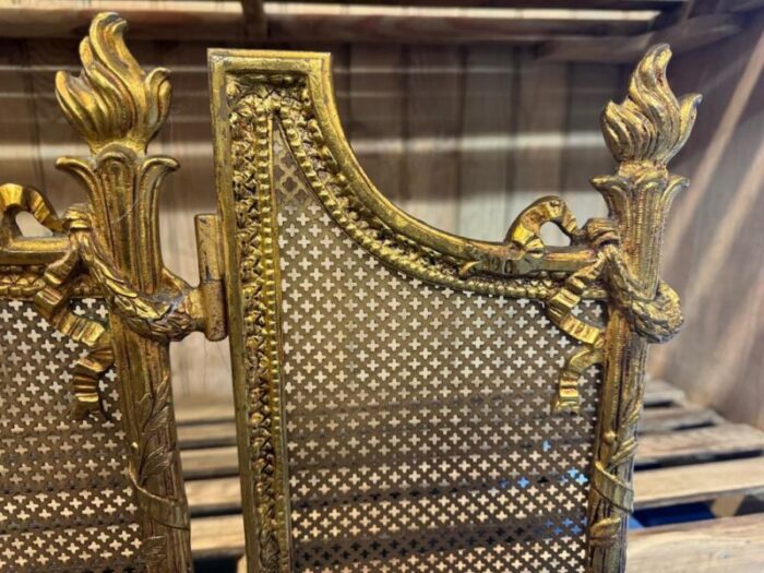 french brass fire screen from rolls royce 1895 9880