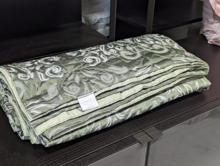 frette green bedspread 4