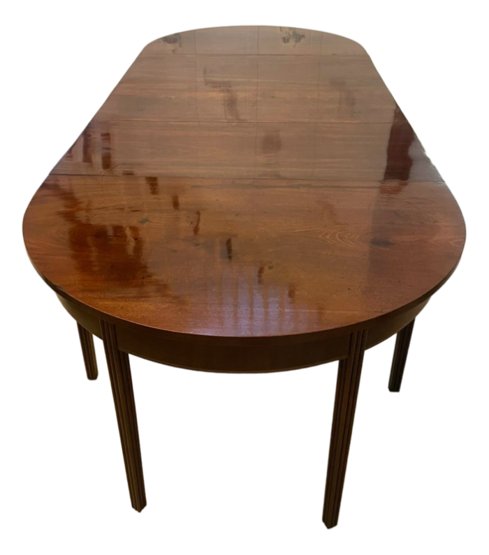 george iii figured mahogany metamorphic dining table 1800s 6940