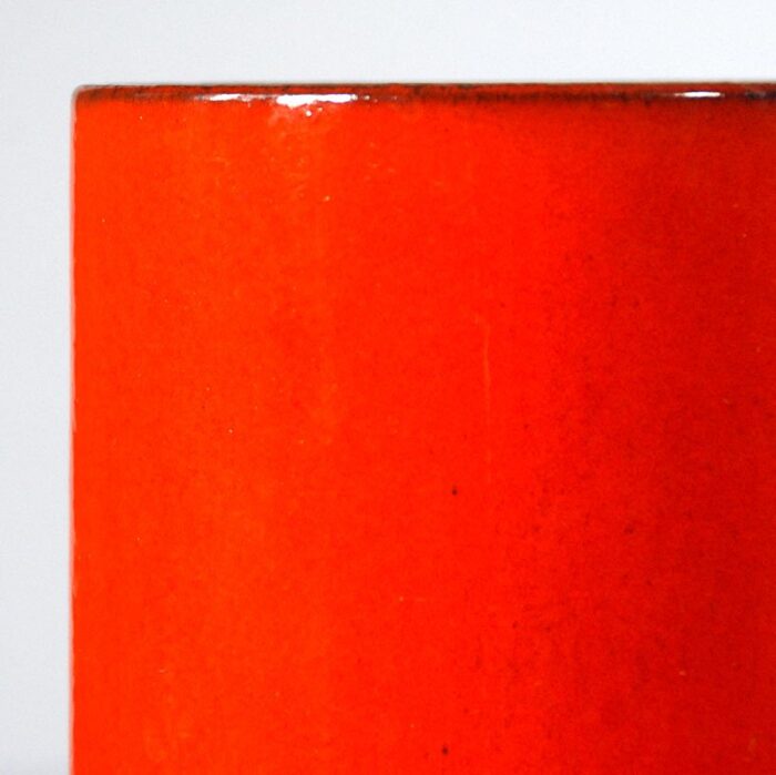 german pop art ceramic tube vase from scheurich 1970s 5