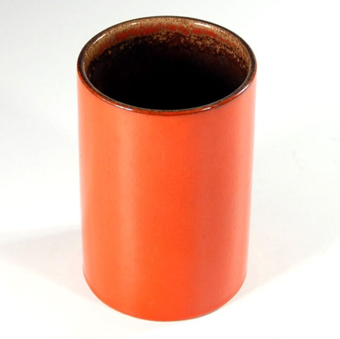 german pop art ceramic tube vase from scheurich 1970s 6