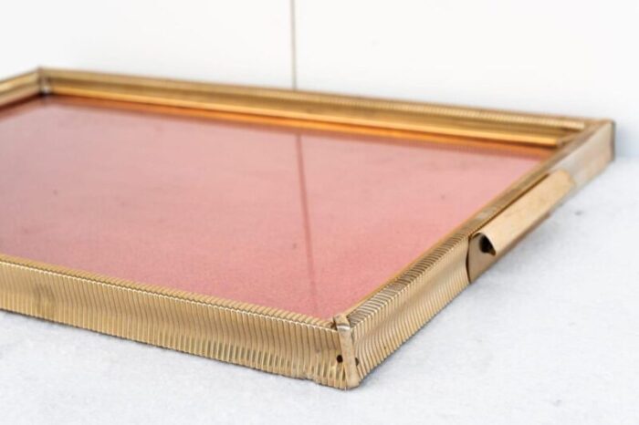 glass and metal tray 1950s 3