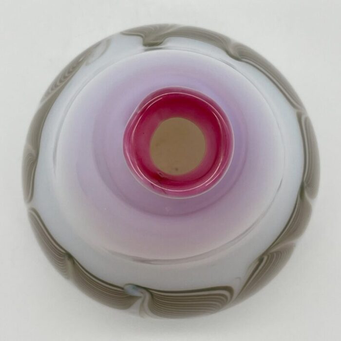 glass vase by erwin eisch 1980s 6 1