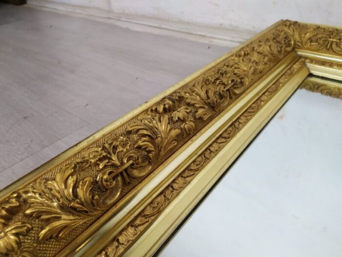 gold frame mirror 1890s 11