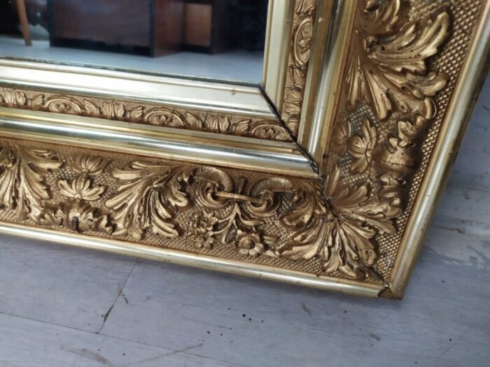 gold frame mirror 1890s 12