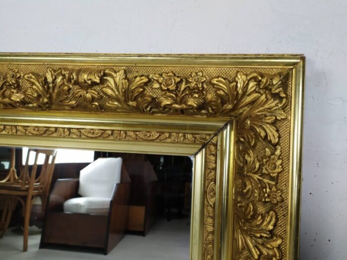 gold frame mirror 1890s 15