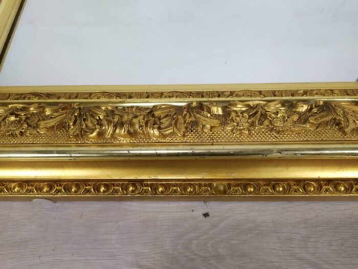 gold frame mirror 1890s 16