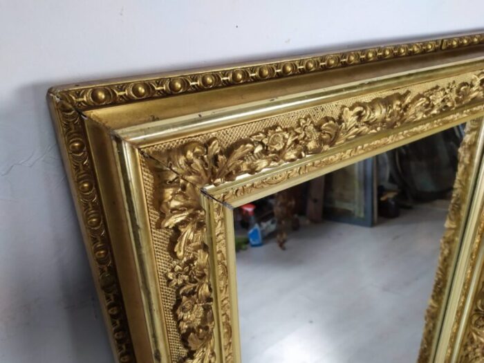 gold frame mirror 1890s 17