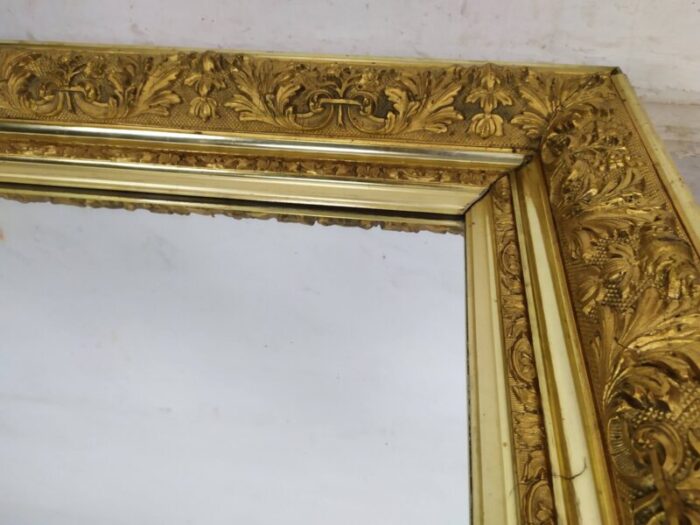 gold frame mirror 1890s 19