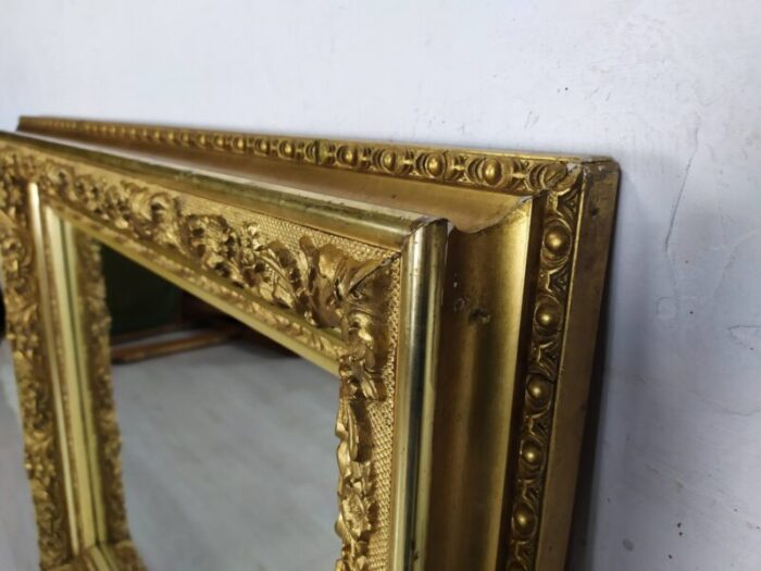 gold frame mirror 1890s 20