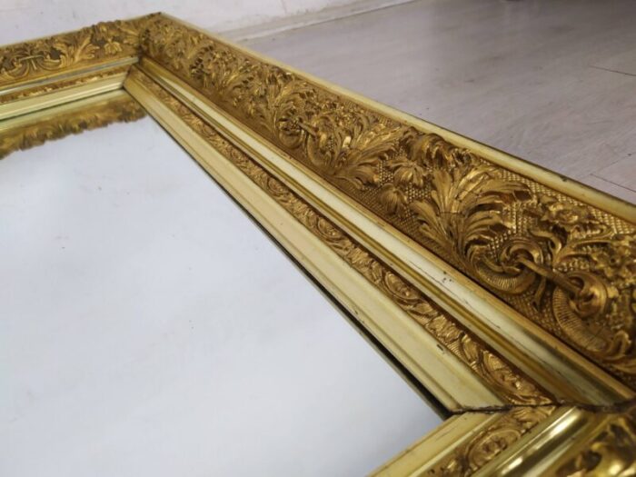 gold frame mirror 1890s 21