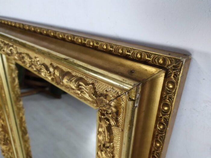 gold frame mirror 1890s 22