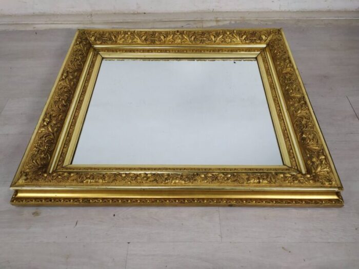 gold frame mirror 1890s 4