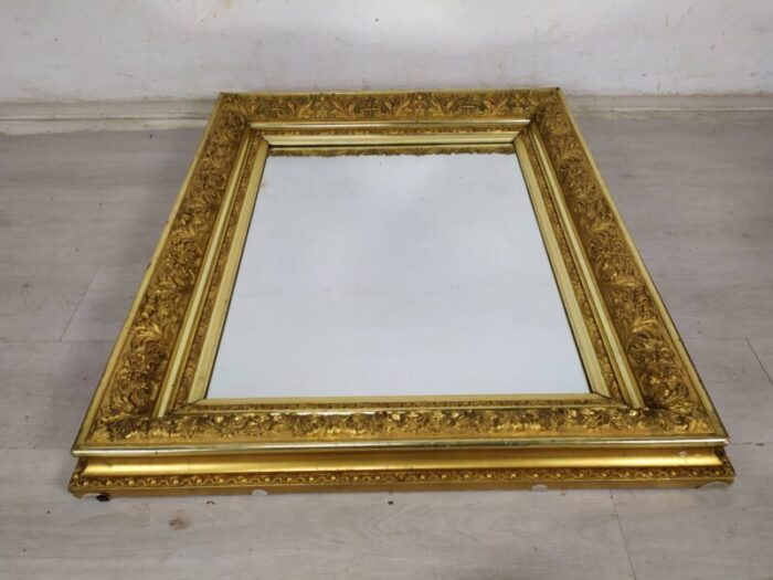 gold frame mirror 1890s 6