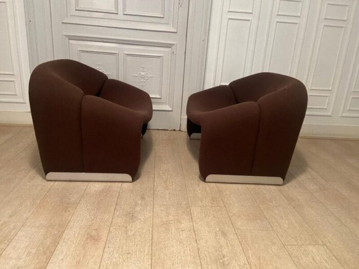 groovy armchairs by pierre paulin for artifort 1960s set of 2 8723