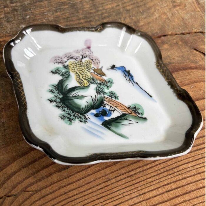 hand painted porcelain bowl 1920s set of 7 10