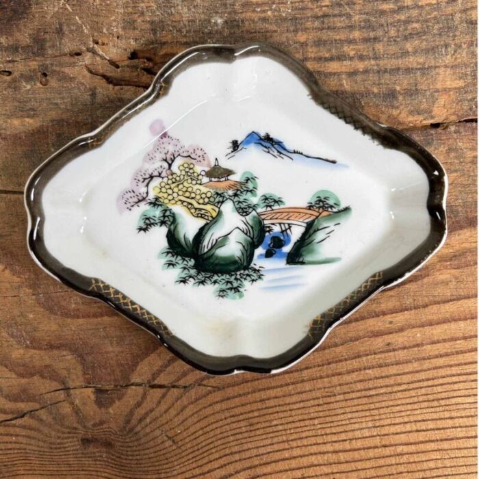 hand painted porcelain bowl 1920s set of 7 8