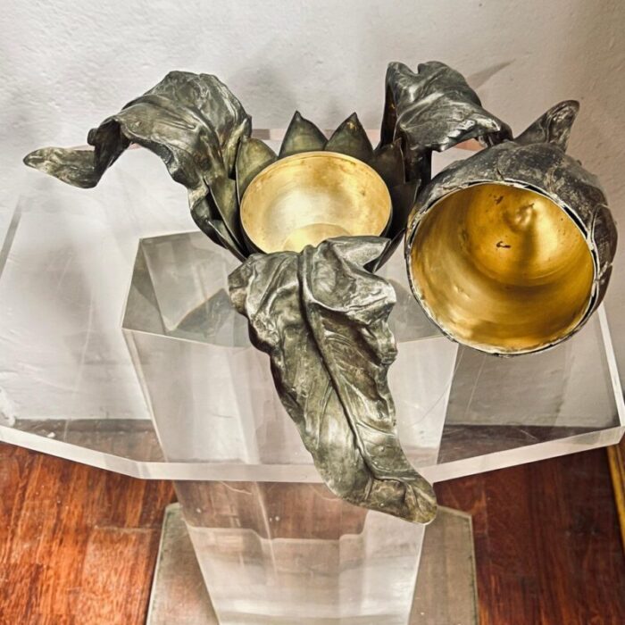 handmade centerpiece by atelier franco lapini 1960s 11