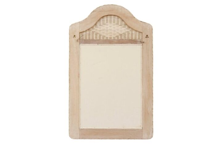 henry link wicker wall mirror 6788