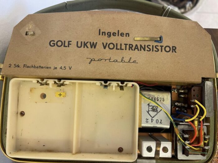 ingelen golf transistor radio 0149