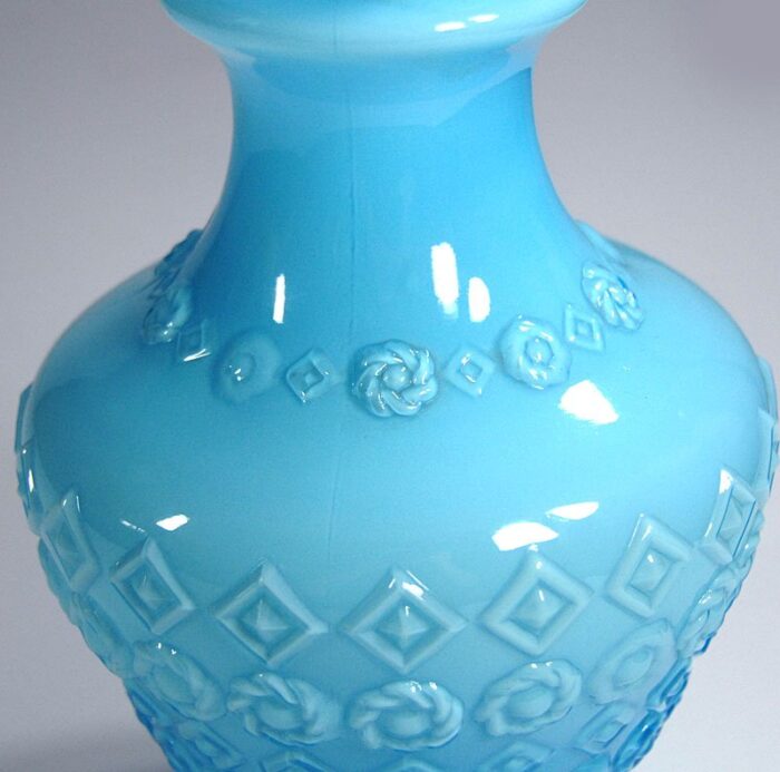 italian glass vase from empoli 1950s 5