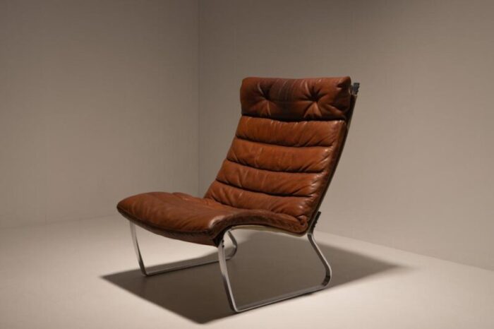 jk 720 lounge chair by jrgen kastholm for kill international 1970s 3974