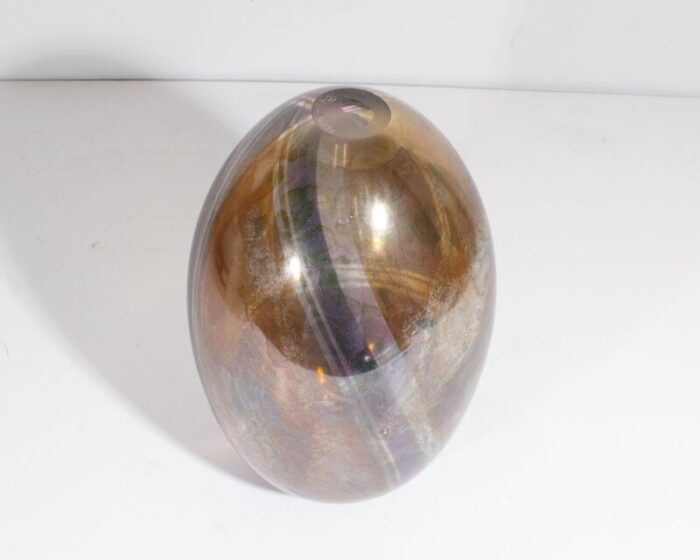 kevin gray 1983 signed art glass vase 2729