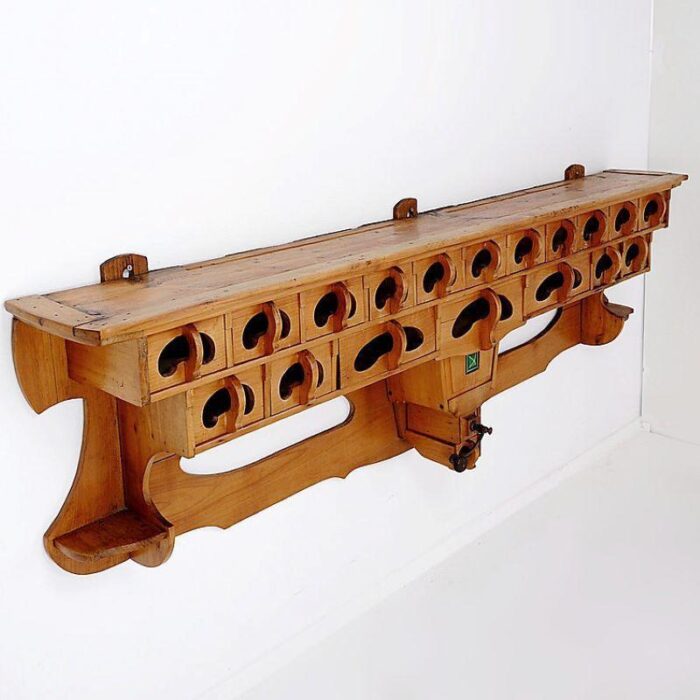 kitchen rack in sherry wood 1209