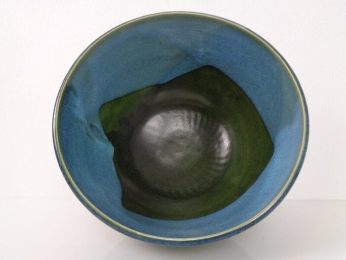 large danish studio ceramic bowl 1960s 5