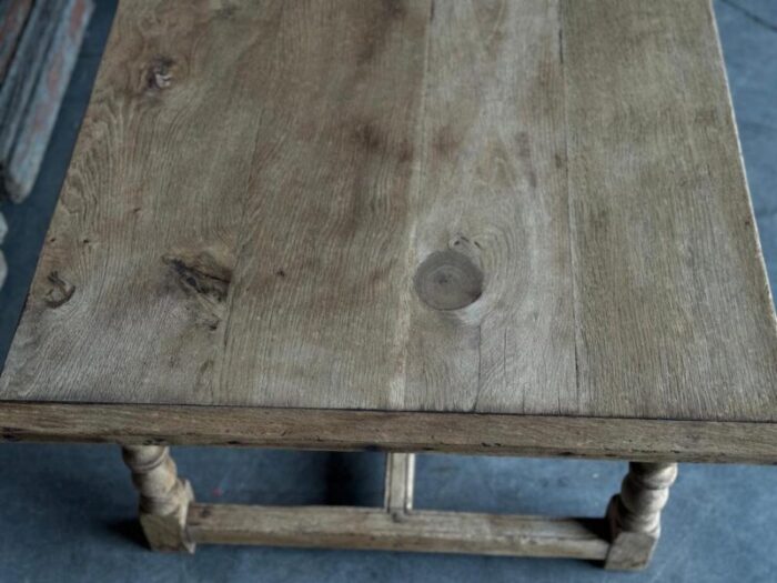 large french bleached oak coffee table 1925 4106