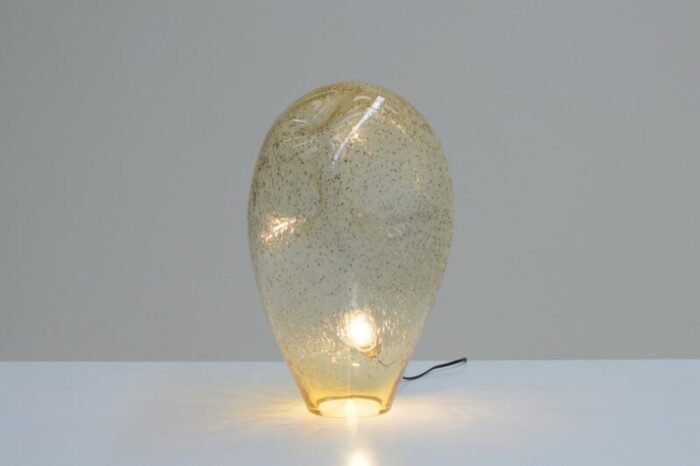 large murano glass free form table lamp from la murrina italy 1970s 8672