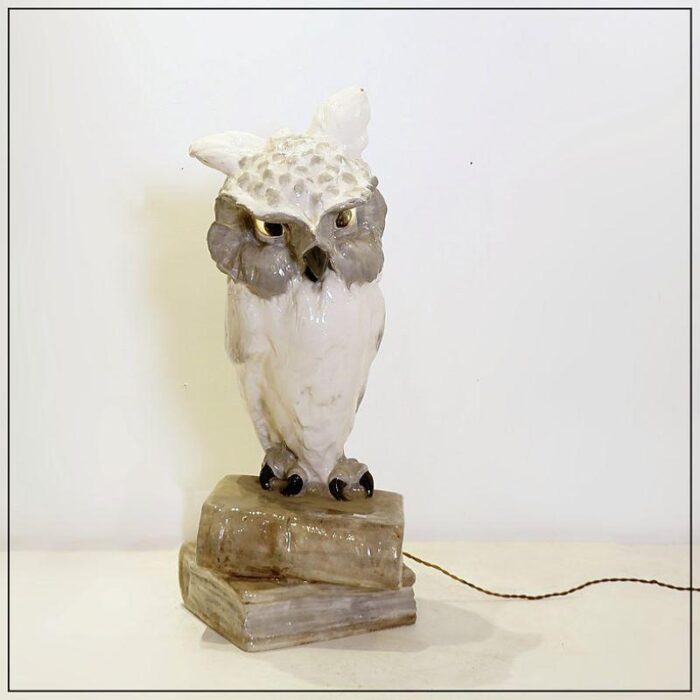 large owl lamp by ferdinand doblinger 1911 5771