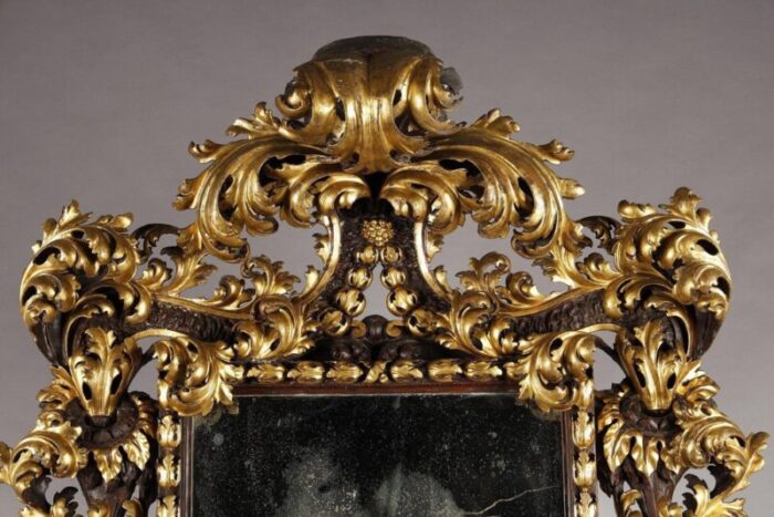 large roman baroque mirror frame 1700 6