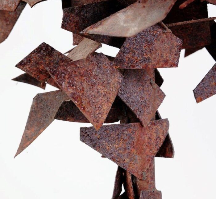 large rusted sculpture 2000s metal 1986