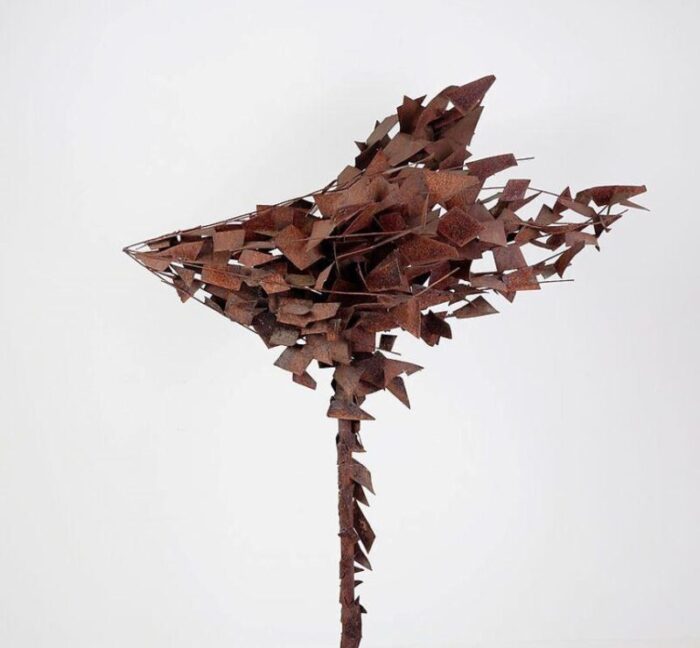 large rusted sculpture 2000s metal 3350