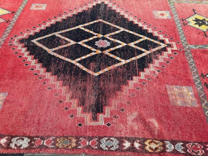 long moroccan tribal rug 1940s 16