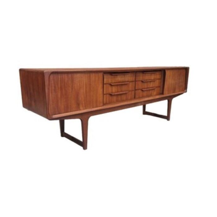 low vintage danish teak sideboard 5336