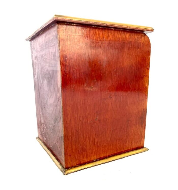 mahogany and brass cigar humidor 1890 10