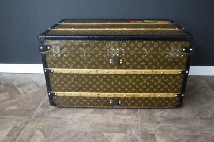 mail trunk in monogram canvas by louis vuitton 1920 5