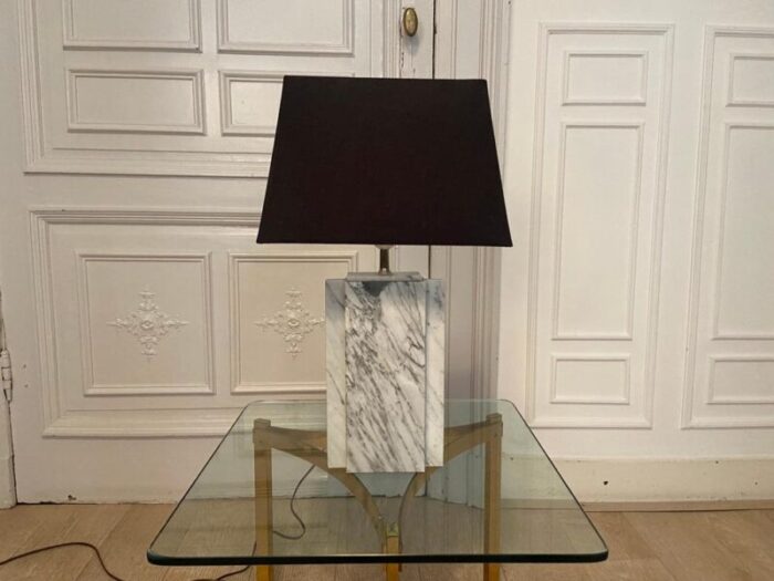 marble bedside lamp 1980s 9208