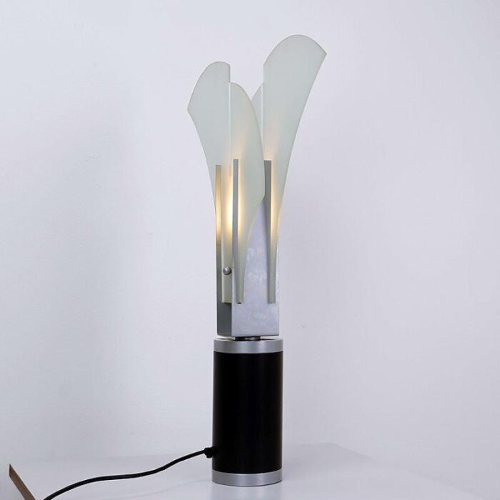 mezzo alfiere table lamp attributed to carla venosta for quatrifolio italy 1980s 0796