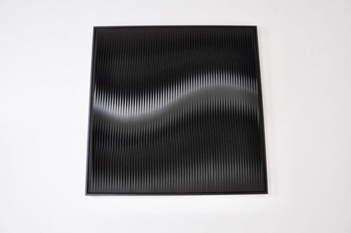 michael scheers all black board 2000s canvas artwork 0362