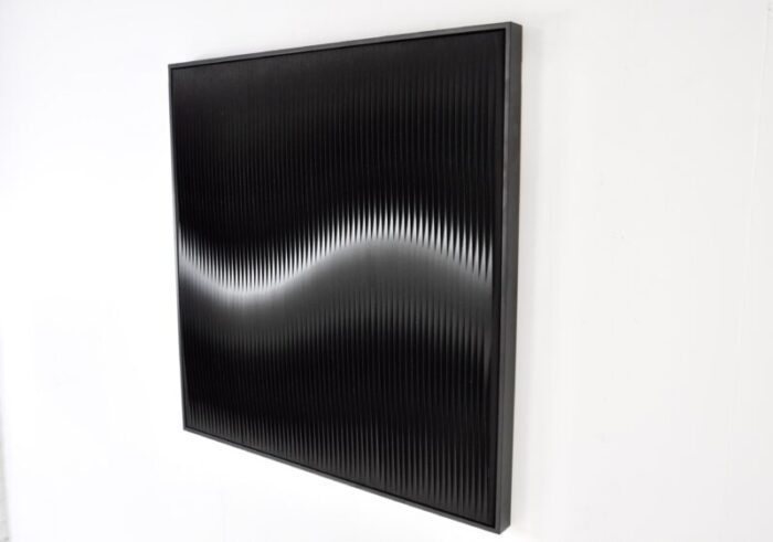 michael scheers all black board 2000s canvas artwork 7139